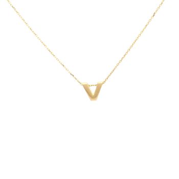 Yellow gold necklace 