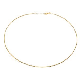 Yellow gold necklace
