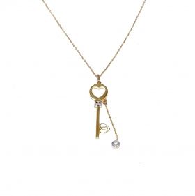 Yellow gold necklace